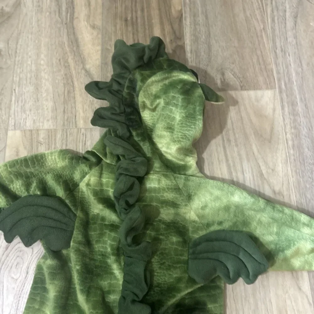 Boys Green Dragon Costume‎ Size 12/24 Months By Children's Place